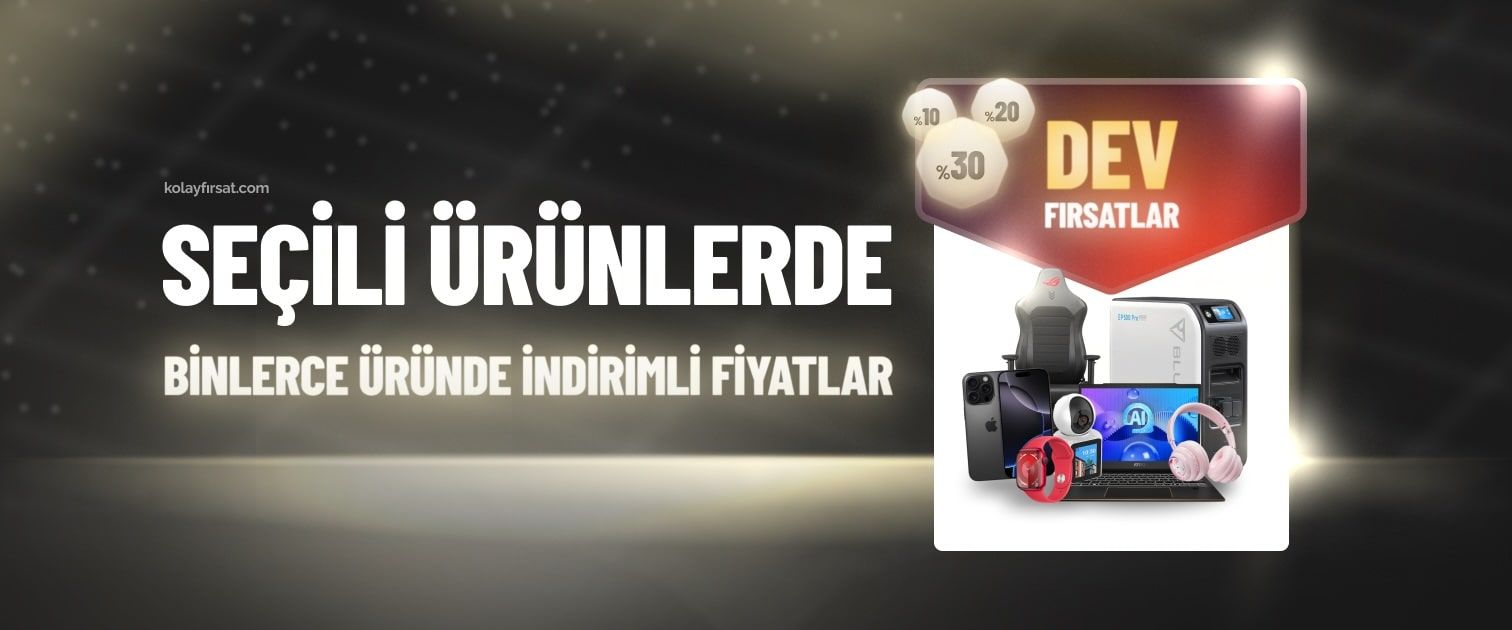 Seçili Ürünlerde İnanılmaz Fırsatlar