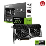 Asus Dual RTX 5060 Ti OC 8GB GDDR7 Ekran Kartı (DUAL-RTX5060TI-O8G) - 128Bit, 2632MHz, PCIe 5.0, DX12, HDMI, DP, DLSS 4