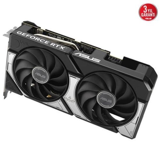 Asus Dual RTX 5060 Ti OC 8GB GDDR7 Ekran Kartı (DUAL-RTX5060TI-O8G) - 128Bit, 2632MHz, PCIe 5.0, DX12, HDMI, DP, DLSS 4