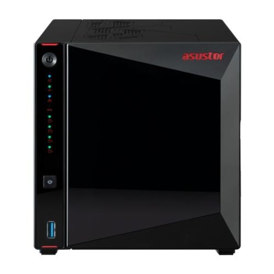 Asustor AS5404T 4 Disk Yuvalı (4x24Tb) 4Gb DDR4 4xM.2 2x2.5Gbe 2xUsb 3.2 1xHdmi2.0b Nas Depolama