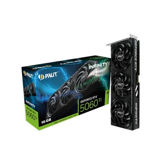 Palit RTX5060TI Infinity 3 16Gb 128bit GDDR7 3xDP Hdmi NE7506T019T1-GB2061S Ekran Kartı