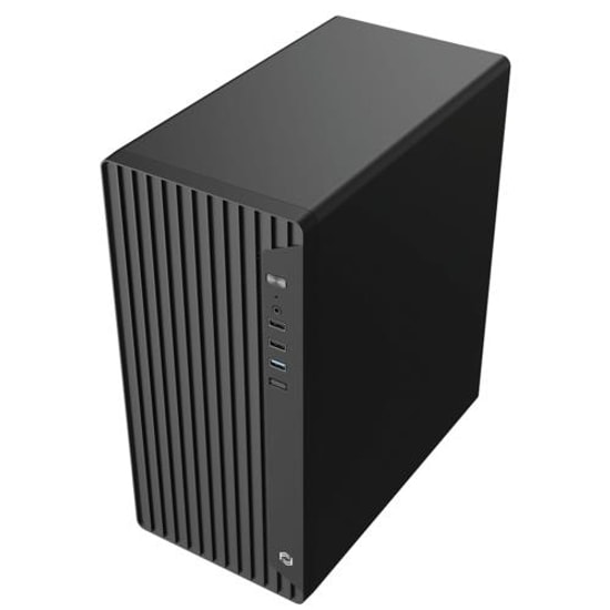 Frisby FC-2735B 300W Mini Tower Kasa - Micro ATX, 2xUSB 2.0, 1xUSB 3.0, 80mm Fan, 2x3.5" HDD, 2x2.5" SSD Yuva