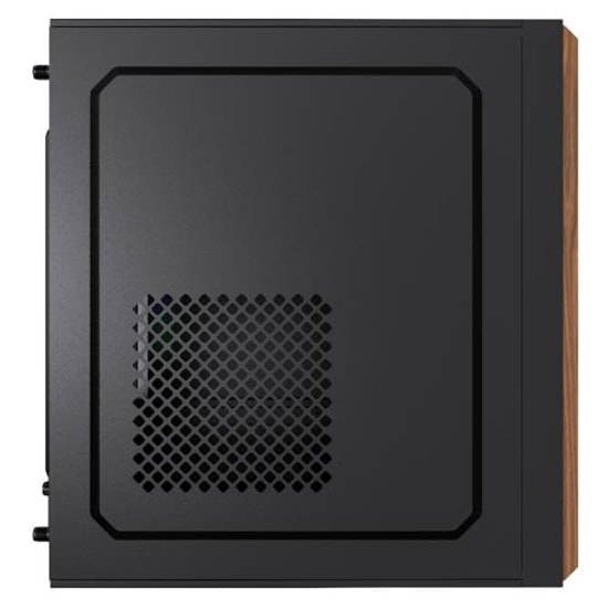 Frisby FC-2730B 300W Mini Tower Kasa - Micro ATX, 2xUSB 2.0, 1x120mm Fan, 2x3.5" HDD, 2x2.5" SSD Yuvalı Siyah Kasa