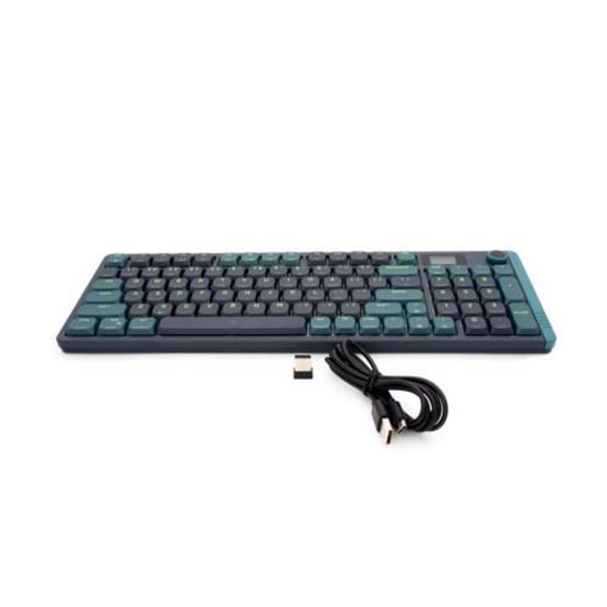 Aigo S99 RGB Yeşil İngilizce Q Mekanik Red Switch Kablosuz Bluetooth Klavye