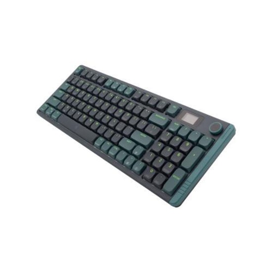 Aigo S99 RGB Yeşil İngilizce Q Mekanik Red Switch Kablosuz Bluetooth Klavye