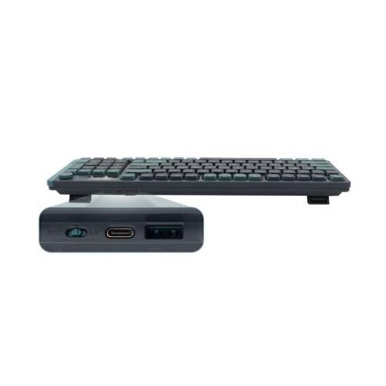 Aigo S99 RGB Yeşil İngilizce Q Mekanik Red Switch Kablosuz Bluetooth Klavye