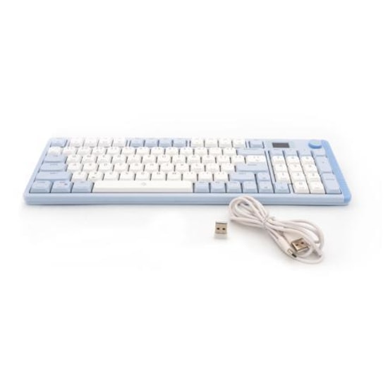 Aigo S99 RGB Mavi İngilizce Q Mekanik Red Switch Kablosuz Bluetooth Klavye