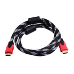 Qport Q-HDMI1.5 1.5 Metre HDMI Kablo - 1.4V 3D Destekli, 4K Uyumlu, Altın Uçlu, Parazit Önleyici Görüntü Kablosu