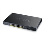 Zyxel XGS1935-28HP 28 Port 24Gbe Poe Lite L3 Smart Managed 4x10G Sfp+ Uplink 375W Poe Switch