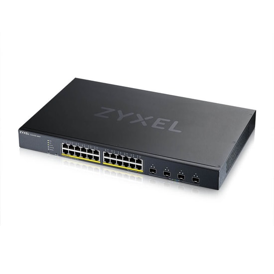 Zyxel XGS1935-28HP 28 Port 24Gbe Poe Lite L3 Smart Managed 4x10G Sfp+ Uplink 375W Poe Switch