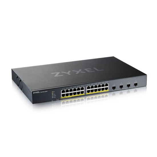 Zyxel XGS1935-28HP 28 Port 24Gbe Poe Lite L3 Smart Managed 4x10G Sfp+ Uplink 375W Poe Switch