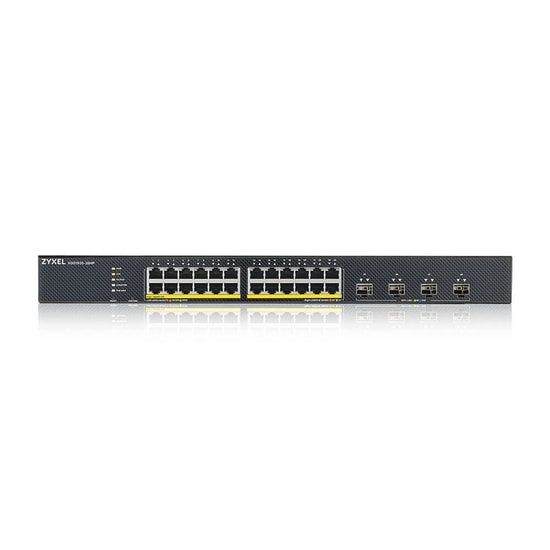 Zyxel XGS1935-28HP 28 Port 24Gbe Poe Lite L3 Smart Managed 4x10G Sfp+ Uplink 375W Poe Switch
