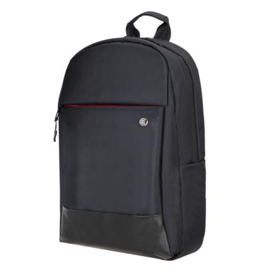 PLM Palma 15.6" Siyah Notebook Sırt Çantası - Su Geçirmez Kumaş, EVA Destekli ve Fermuarlı Bölme