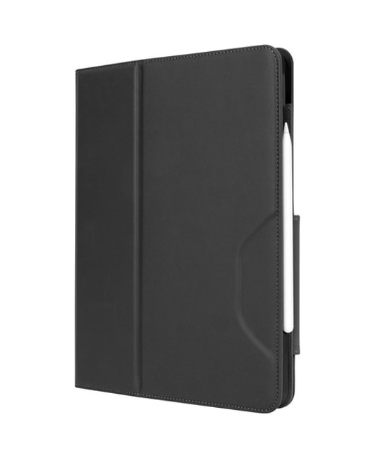 Targus THZ749GL Versavu iPad Pro 12.9 (6/5/4/3. Nesil) Siyah Tablet Kılıfı - Çok Açılı Stand, Yüksek Koruma