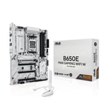 Asus B650E MAX GAMING WIFI W AM5 DDR5 BEYAZ Ana Kart - 8000MHz(OC), 3xM.2, PCIe 5.0, Wi-Fi 6E, AI Destekli, ATX, BT 5.3