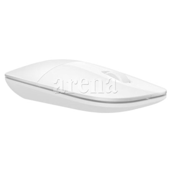 HP Z3700 V0L80AA Beyaz Kablosuz Optik Mouse - 1200DPI, 3 Tuşlu, Sağ Sol El Uyumlu, USB Alıcı, Uzun Pil Ömrü, 10m Menzil