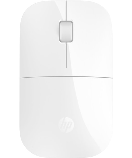 HP Z3700 V0L80AA Beyaz Kablosuz Optik Mouse - 1200DPI, 3 Tuşlu, Sağ Sol El Uyumlu, USB Alıcı, Uzun Pil Ömrü, 10m Menzil