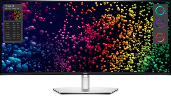 Dell UltraSharp U4025QW 40" 5120x2160 Kavisli IPS Monitör - 120Hz, 5ms, 450nits, USB-C Hub 140W, RJ45, 2x9W Hoparlör