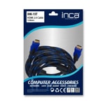 INCA IHK-15T 15 Metre HDMI 2.0 Kablo - 4K Ultra HD, 3D, 32 Kanal Ses, 18Gbps Hız, Yüksek Kalite Saf Bakır Kablo