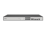 FOREDGE PS3008XGPSH 8 2.5Gigabit RJ45 Port + 2 10Gigabit RJ45 Port + 2 10Gigabit SFP+ 250W PoE Switch (Yönetilebilir)
