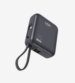 LinkTech PD22 Hızlı Şarj 22.5W PD 10.000 mAh Dahili Kablolu Gri Renkli Powerbank