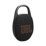 JBL Clip 5 Siyah Kablosuz Taşınabilir Bluetooth Hoparlör - Güçlü Ses, Su Geçirmez Tasarım ve Dahili Klips
