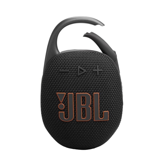 JBL Clip 5 Siyah Kablosuz Taşınabilir Bluetooth Hoparlör - Güçlü Ses, Su Geçirmez Tasarım ve Dahili Klips