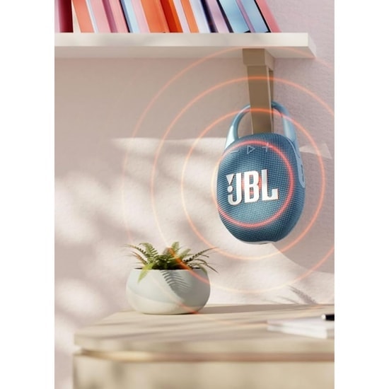 JBL Clip 5 Pembe Kablosuz Bluetooth Hoparlör - 12 Saat Müzik, 7W, Type-C Şarj, Suya Dayanıklı, Taşınabilir Tasarım