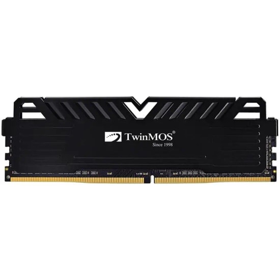TwinMOS 8GB 3200MHz DDR4 CL16 TornadoX7 Pro Soğutuculu Ram (TMD48GB3200D16BKX7P) - Yüksek Performanslı Masaüstü Bellek