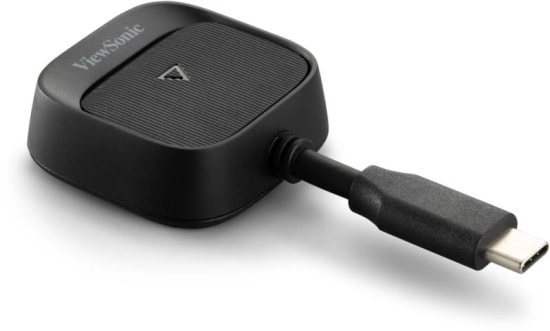 ViewSonic WPD-900 Kablosuz Ekran Yansıtma Kiti - Tak Çalıştır, 1080p 60Hz, 30 Metre Aktarım, USB-C Şarj