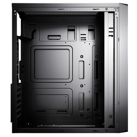 Vento VS121S 350W Peak (300W Gerçek) Siyah ATX Kasa - 4 Fan Yuvası, 2x SSD, 1x HDD, 3x USB, Mikrofon ve Kulaklık Girişli