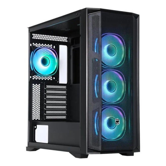 Frisby CX-500 750W 80+ Bronze PSU ARGB Fanlı ATX Temperli Cam Siyah ATX Oyuncu Kasası - 4xFan, 3xUSB A, Toz Filtresi