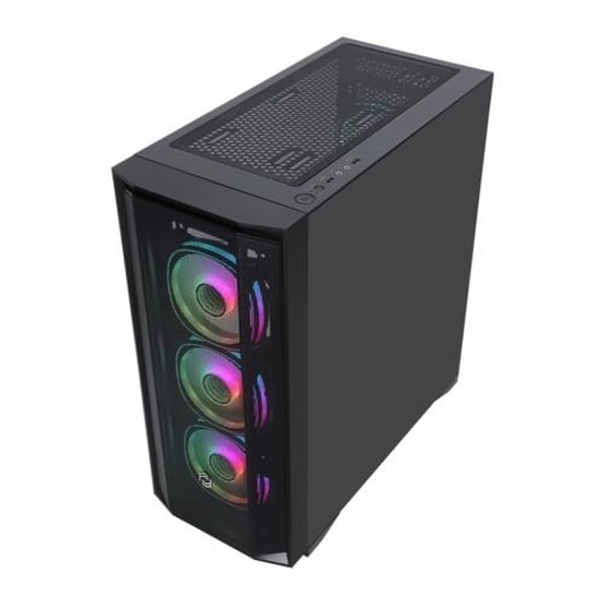 Frisby CX-500 750W 80+ Bronze PSU ARGB Fanlı ATX Temperli Cam Siyah ATX Oyuncu Kasası - 4xFan, 3xUSB A, Toz Filtresi
