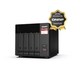 QNAP TS-473A-8G 4xDisk 2xM.2 Yuvalı Siyah Tower NAS: AMD Ryzen İşlemci, 8GB DDR4 RAM, 2.5G Ethernet, 10Gb SFP+, USB 3.2