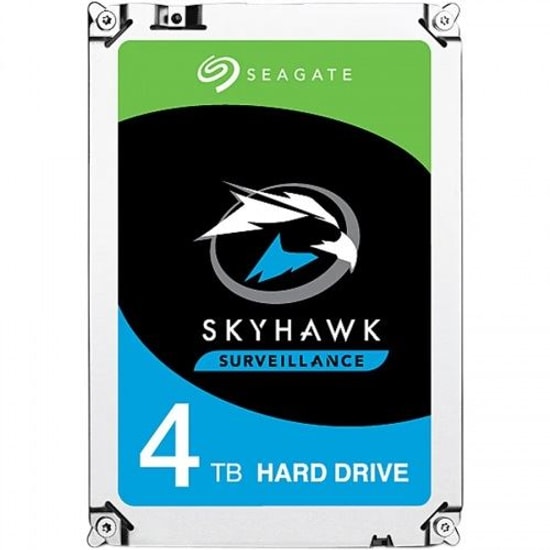 Seagate Skyhawk 4TB 3.5" Güvenlik Diski (ST4000VX015) - 5900RPM, 256MB Önbellek, 7/24 Kayıt için HDD