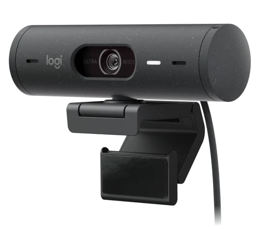 Logitech Brio 505 Full HD Webcam (960-001459) - Grafit, Otomatik Odaklama, Gürültü Önleyici Çift Mikrofon, 1080p