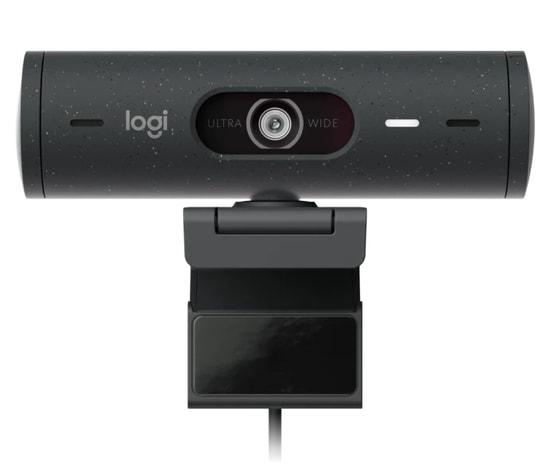 Logitech Brio 505 Full HD Webcam (960-001459) - Grafit, Otomatik Odaklama, Gürültü Önleyici Çift Mikrofon, 1080p