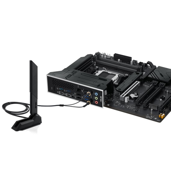 ASUS X870 MAX GAMING WIFI7 Anakart: AMD AM5, DDR5 8000MHz, PCIe 5.0, WiFi 7, 5Gbit LAN, Çift USB4, 3xM.2, Aura RG, ATX