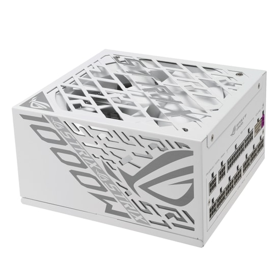 ASUS ROG Strix 1000W Beyaz Tam Modüler 80+ Platinum Güç Kaynağı - CPU, PCIe, SATA, Peripheral, 3.1 ATX PSU