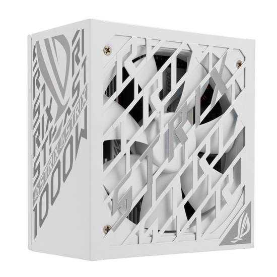 ASUS ROG Strix 1000W Beyaz Tam Modüler 80+ Platinum Güç Kaynağı - CPU, PCIe, SATA, Peripheral, 3.1 ATX PSU