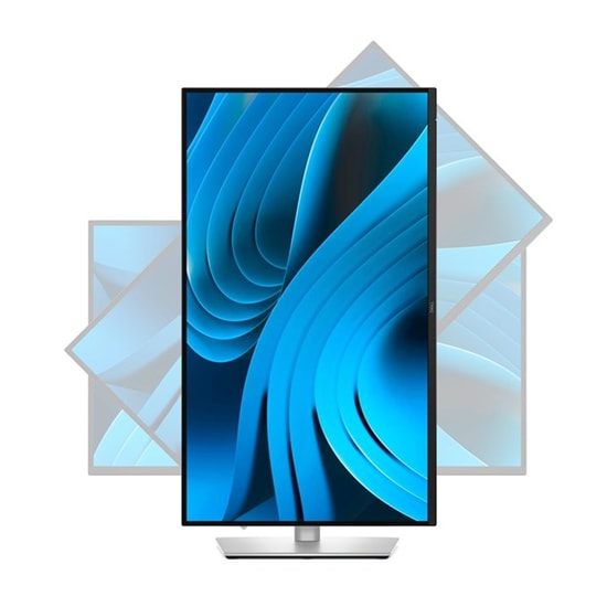 Dell P2725DE Pro 27" QHD (2560x1440) IPS 90W USB-C Hub Monitör: 100Hz, 5ms, HDMI, DP, Pivot, 350nits, Yükseklik Ayarı