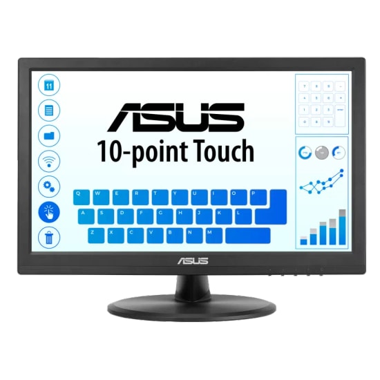 ASUS VT169HE 15.6" Full HD 10 Nokta Dokunmatik IPS Monitör - 1920x1080, 5ms, 60Hz, HDMI, Flicker Free, Düşük Mavi Işık