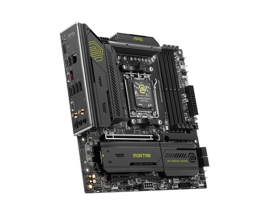 MSI MAG B850M MORTAR WIFI Anakart: AM5, DDR5 8200MHz (OC), Çift M.2 Gen5, WiFi 7, 5G LAN, USB 20G, MicroATX