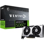 MSI GeForce RTX 5060 Ti Ventus 2X OC Plus 8GB GDDR7 Ekran Kartı - 128 Bit, DirectX 12, 3xDP, HDMI, PCIe 5.0