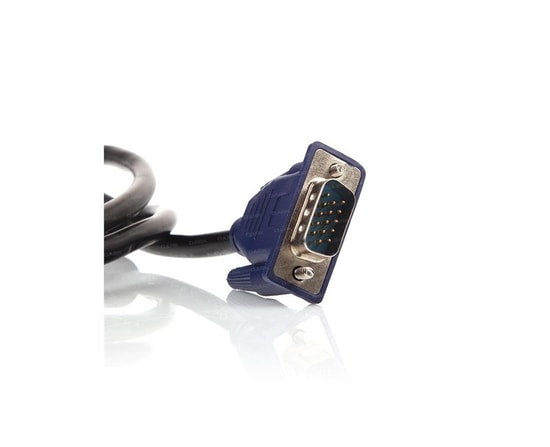 Dark DK-CB-VGA150 Ferrit Core EMI/RFI Filtreli VGA Kablo - 1.5Metre, Full HD, 30 AWG Saf Bakır, Projektör/Monitör Uyumlu