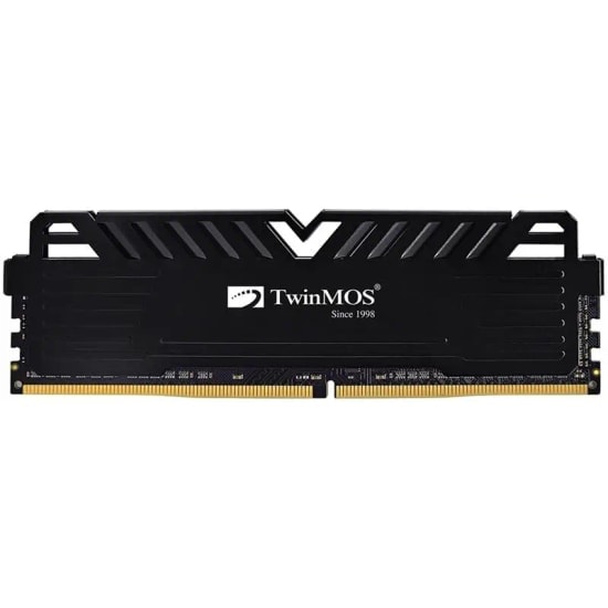 TwinMOS TornadoX7 Pro 16GB 3200MHz DDR4 CL16 Soğutuculu Masaüstü RAM (TMD416GB3200D16BKX7P) - 1.35V Performans Belleği