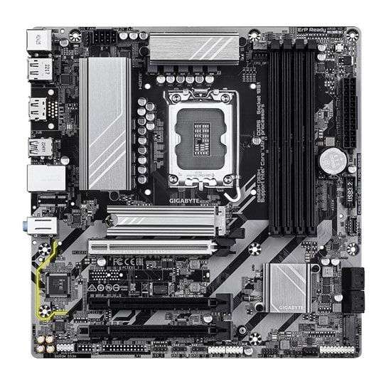 Gigabyte B860 DS3H D5 Anakart: LGA1851, DDR5 9066MHz (OC), Çift M.2, USB 3.2 Gen2x2 Type-C, HDMI, DP, 2.5G LAN, ATX