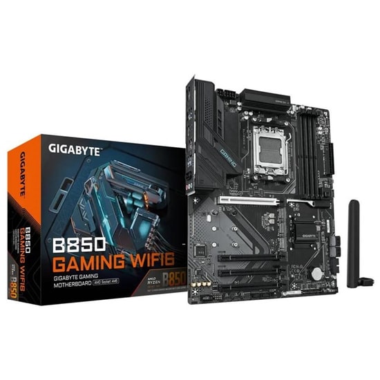 Gigabyte B850 Gaming Wifi 6 Anakart: AMD AM5, DDR5 8200MHz (OC), 3xM.2, USB 3.2, HDMI 2.1, DP 1.4, ATX