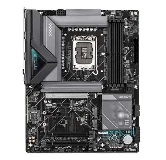 Gigabyte B860 EAGLE WIFI6E Anakart: Intel LGA1851, DDR5 9066MHz (OC), 3xM.2, WiFi 6E, HDMI, DP, Type-C, 2.5G LAN, ATX