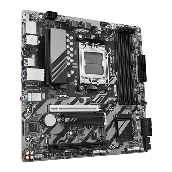 Gigabyte B850M-D3HP AM5 Anakart: Ryzen 9000 Serisi, DDR5 8200MHz(OC), Çift M.2, HDMI 2.1, DP 1.4, USB 3.2, MicroATX